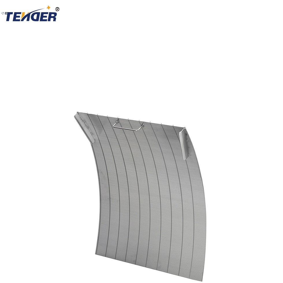 Wedge wire filter panel