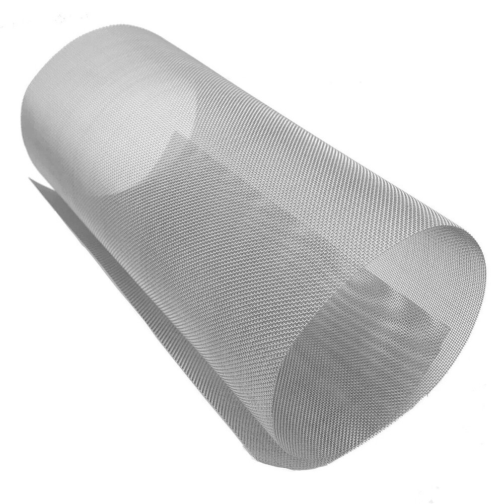 Hindi kinakalawang na asero na pinagtagpi ng wire mesh
