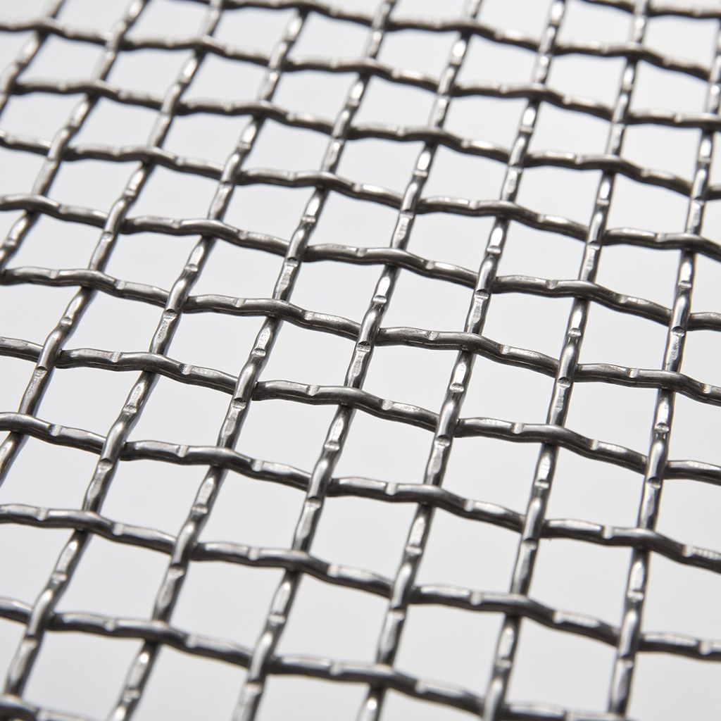 Hindi kinakalawang na asero na pinagtagpi ng wire mesh
