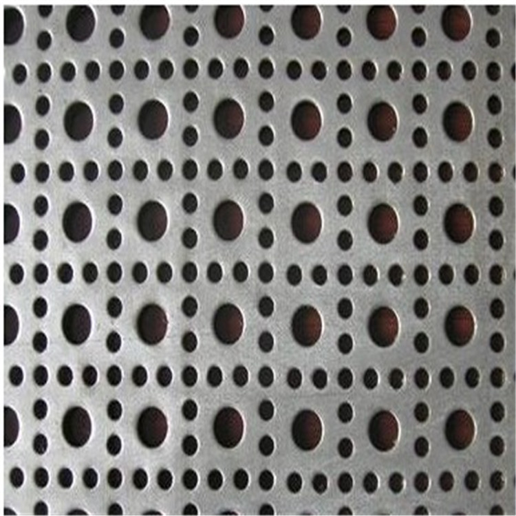 Punching at etch filter screen